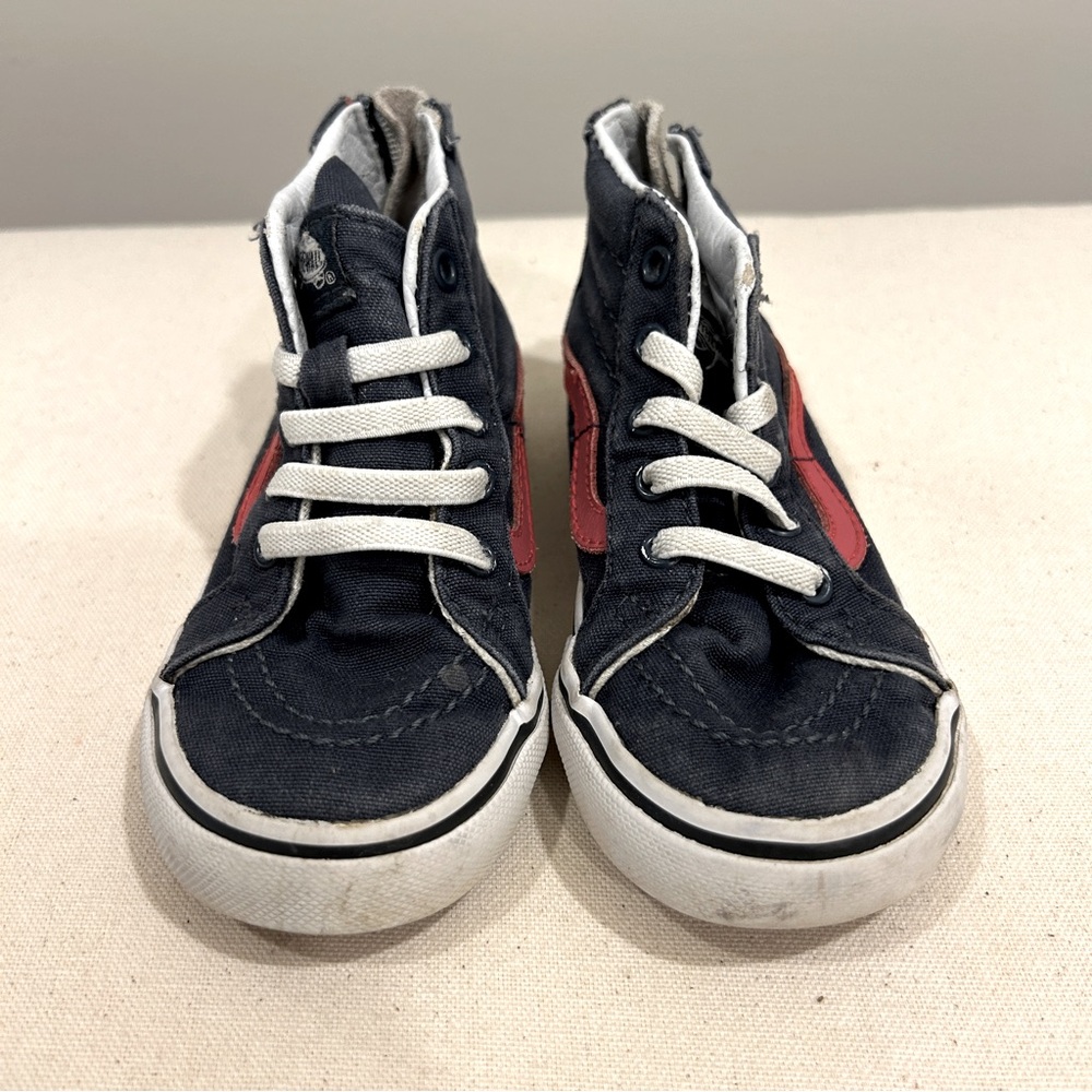 Vans toddler sk8-hi zip shoe size 7